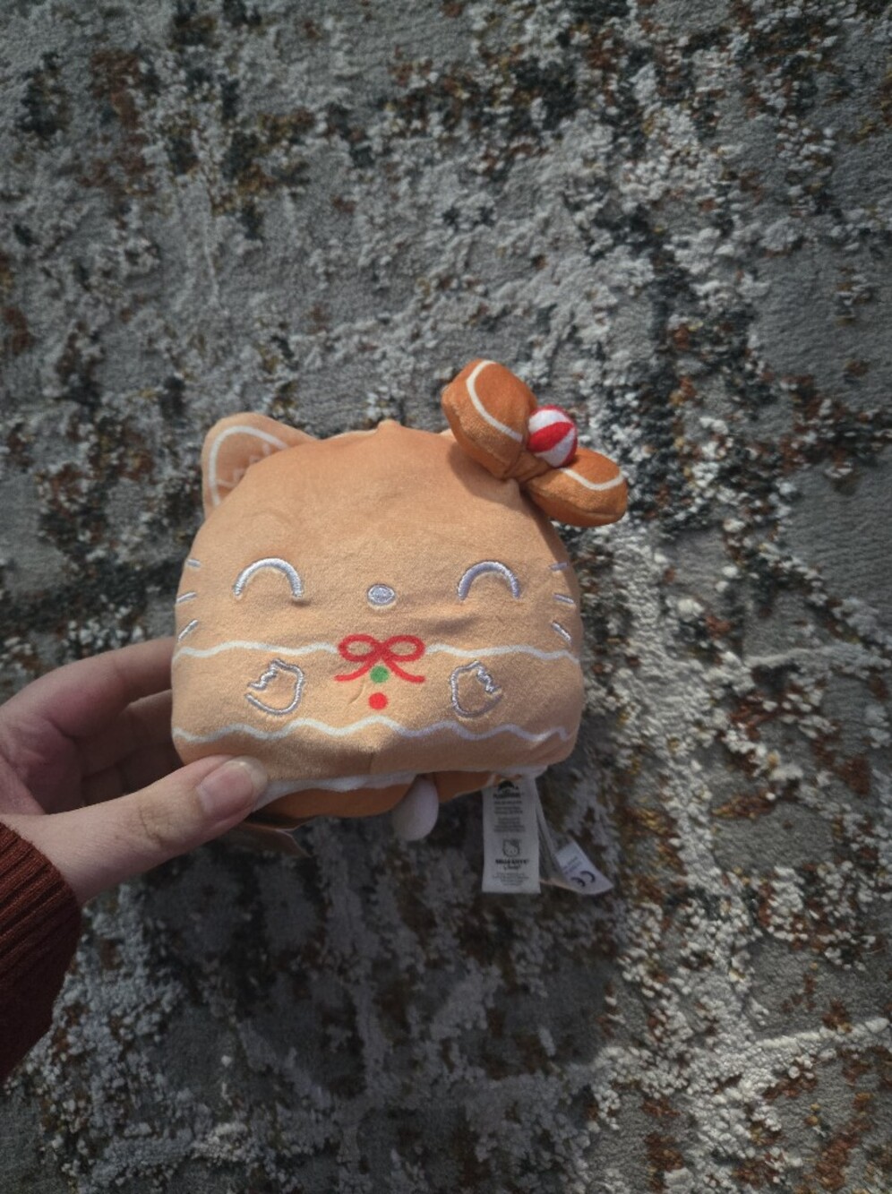 Hello Kitty Orange Gingerbread Plush